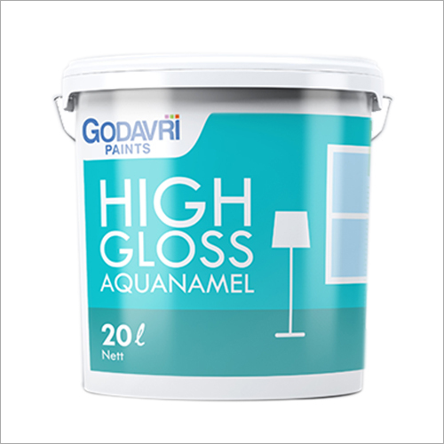 Liquid High Gloss Aqua Enamel Paint