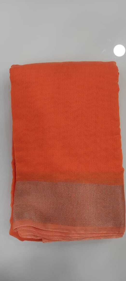 Saree With Blouses - Cotton