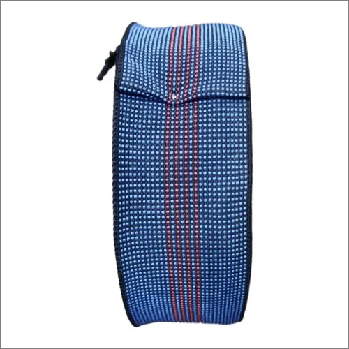 Blue Sofa Webbing Tape - Polyester, 2 Inch Width X 25 M Length, Striped Blue Pattern | Stretchable Design For Versatile Bag Applications