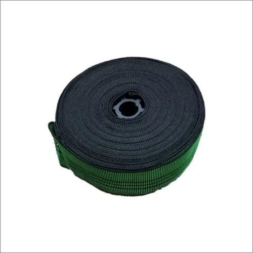 Green Sofa Webbing Tape - Polyester, 45mm X 25m, Green, Striped | Eco-friendly, Waterproof, Stretchable, Suitable For Sofa Manufacturing