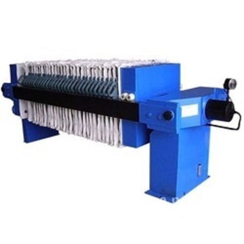 Filter Press - Casting, 2000-3000 Litres/Hour, Blue, 10-20 Plates, 300-400 Filter Area, 415 Volt, Electric Drive, Semi-Automatic, 1 Year Warranty