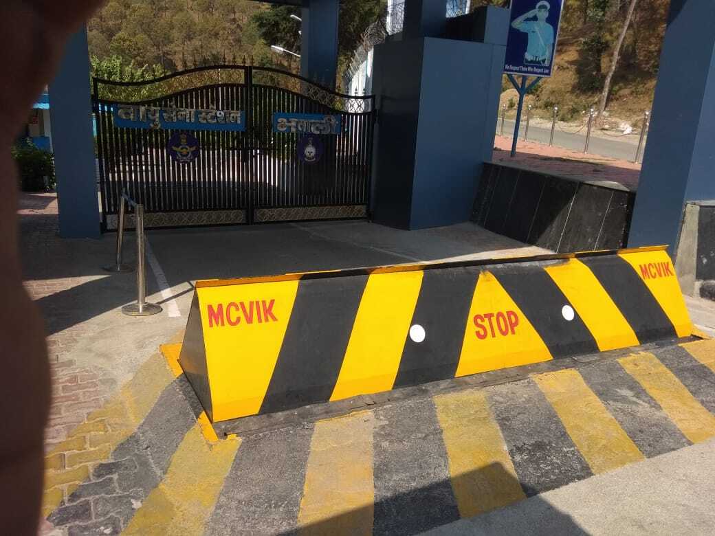 Metal Crash Barrier Galvanized