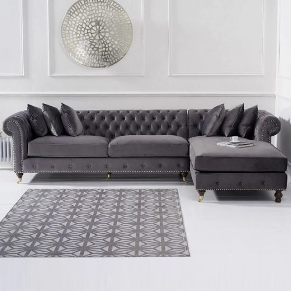Grey Sofa 6.5 Seater