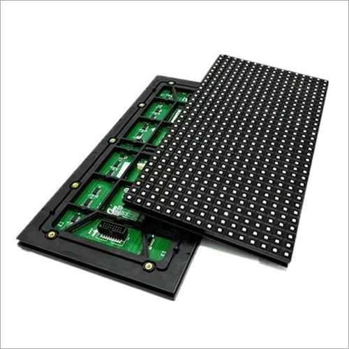 Black Silver P10 2727 Rgb Led Module