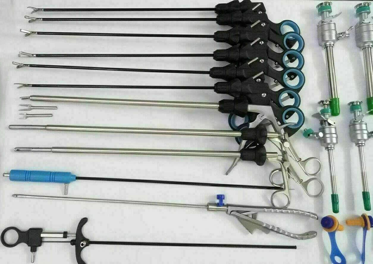 Laparoscopic Surgery Set 26pcs - Color: Multicolour