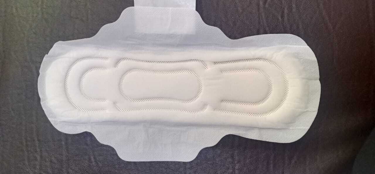 Microfiber Napkins - 320mm Anion Chip With Wings, High Absorption, White Color, Leak Guard Protection, Disposable Design For Adults