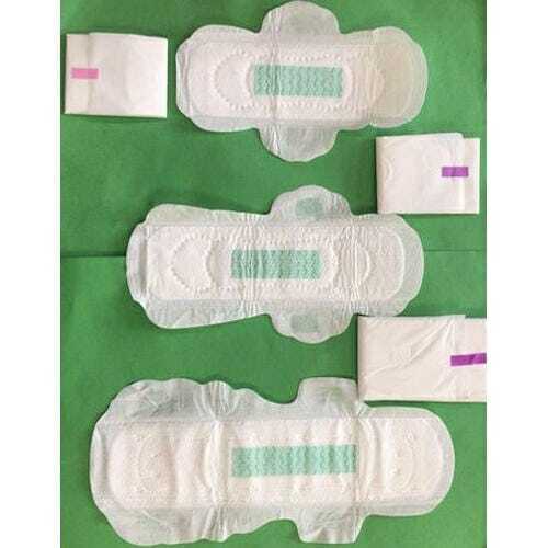 Microfiber Napkins - 320mm Anion Chip With Wings, High Absorption, White Color, Leak Guard Protection, Disposable Design For Adults