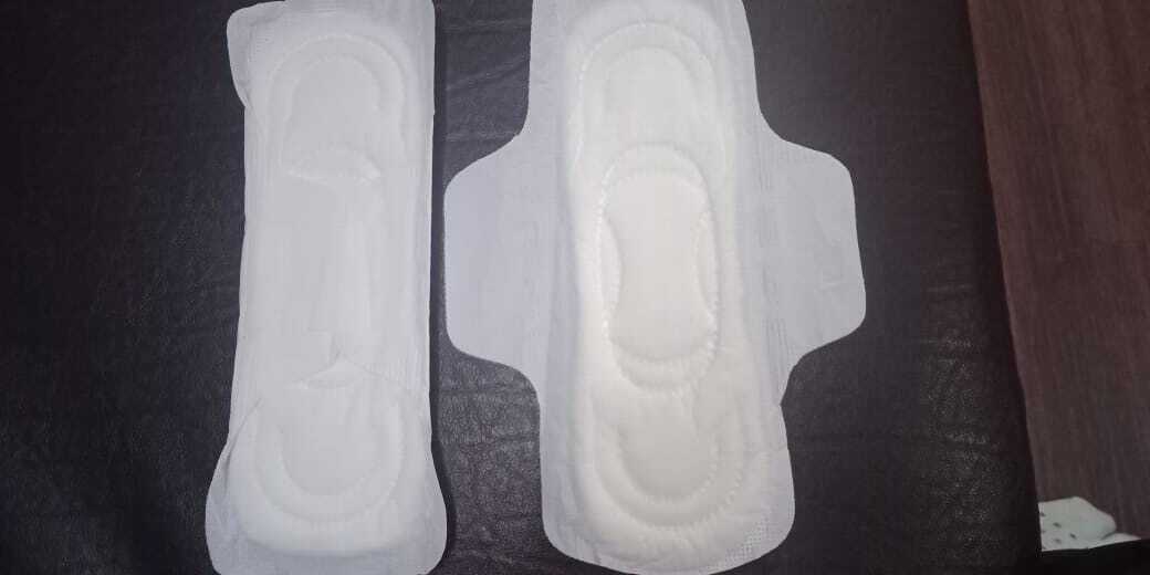 Microfiber Napkins - 320mm Anion Chip With Wings, High Absorption, White Color, Leak Guard Protection, Disposable Design For Adults