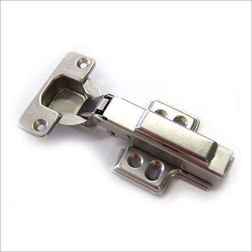 Silver Stainless Steel 3D Hydraulic Hinge