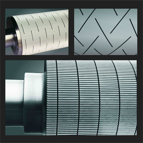 Silver Tungsten Carbide Corrugating Rolls