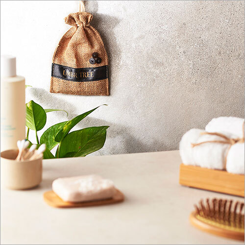 Umbr Tree Natural Plant Block Air Freshener - Recycled Paper Box, Eco-friendly Jute Material, 5 X 9.5 In Brown Fragrance Pouch, Lasts Over 45 Days - Perfect For Birthdays, Home Decoration, And Weddings