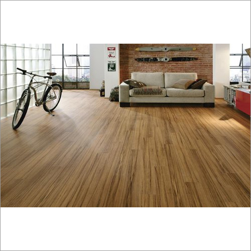 Wooden Decorative Flooring - Solid Hardwood, Polished Finish | Easy To Install, Enhances Acoustics, Improves Air Quality