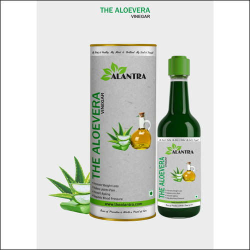 The Aloe Vinegar - Herbal Extract Body Care | Food Grade, Recommended For All Skin Types, 18 Months Shelf Life, Store in Cool & Dry Place