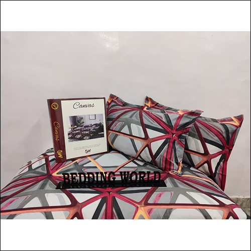 Gray Canvas Bedsheet