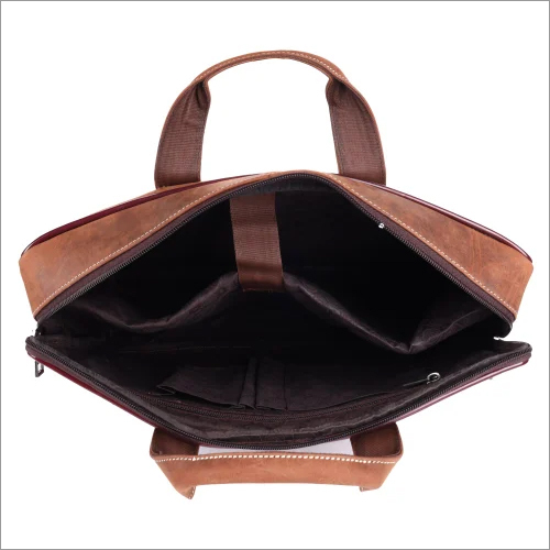 Vintage Leather Laptop Bag