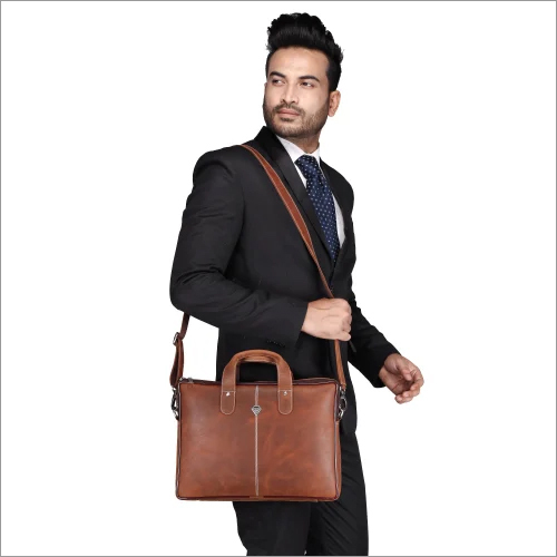 Vintage Leather Laptop Bag