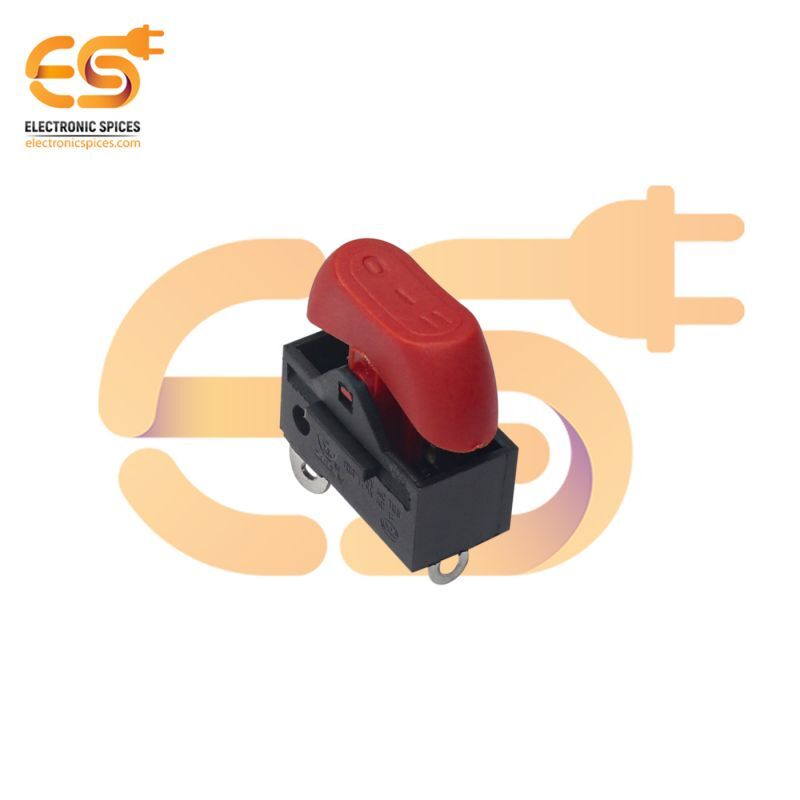 Xw-603 6a 250v Ac 3pin Spco Red Color Plastic Rocker Switch