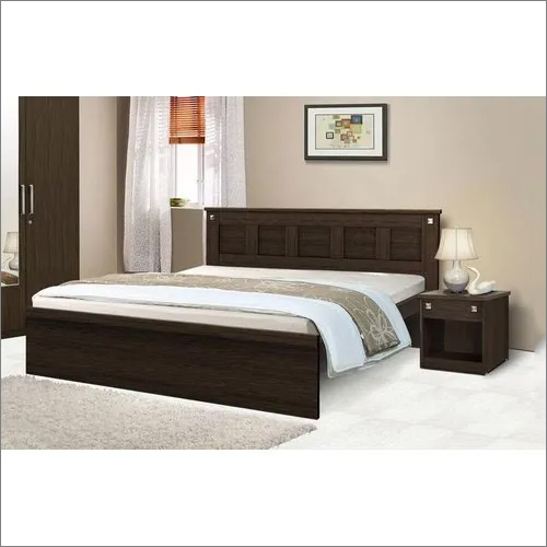 मॉड्यूलर लकड़ी का डबल बेड