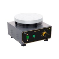 व्हाइट लेबोरेटरी राउंड हॉट प्लेट