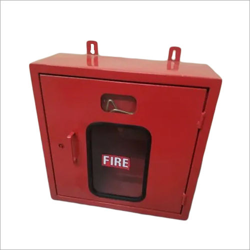 Red Ms Single Door Hose Box