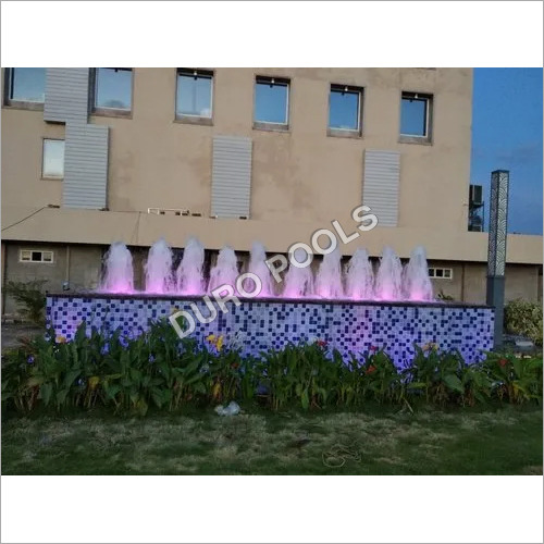 स्टेनलेस स्टील आवासीय बब्बलर जेट फाउंटेन