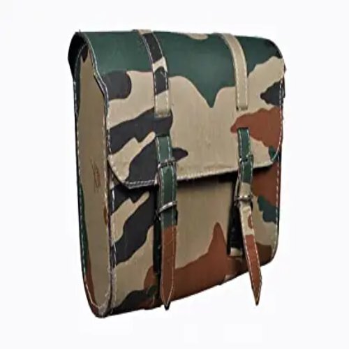 Multi Color Army Saddle Bag