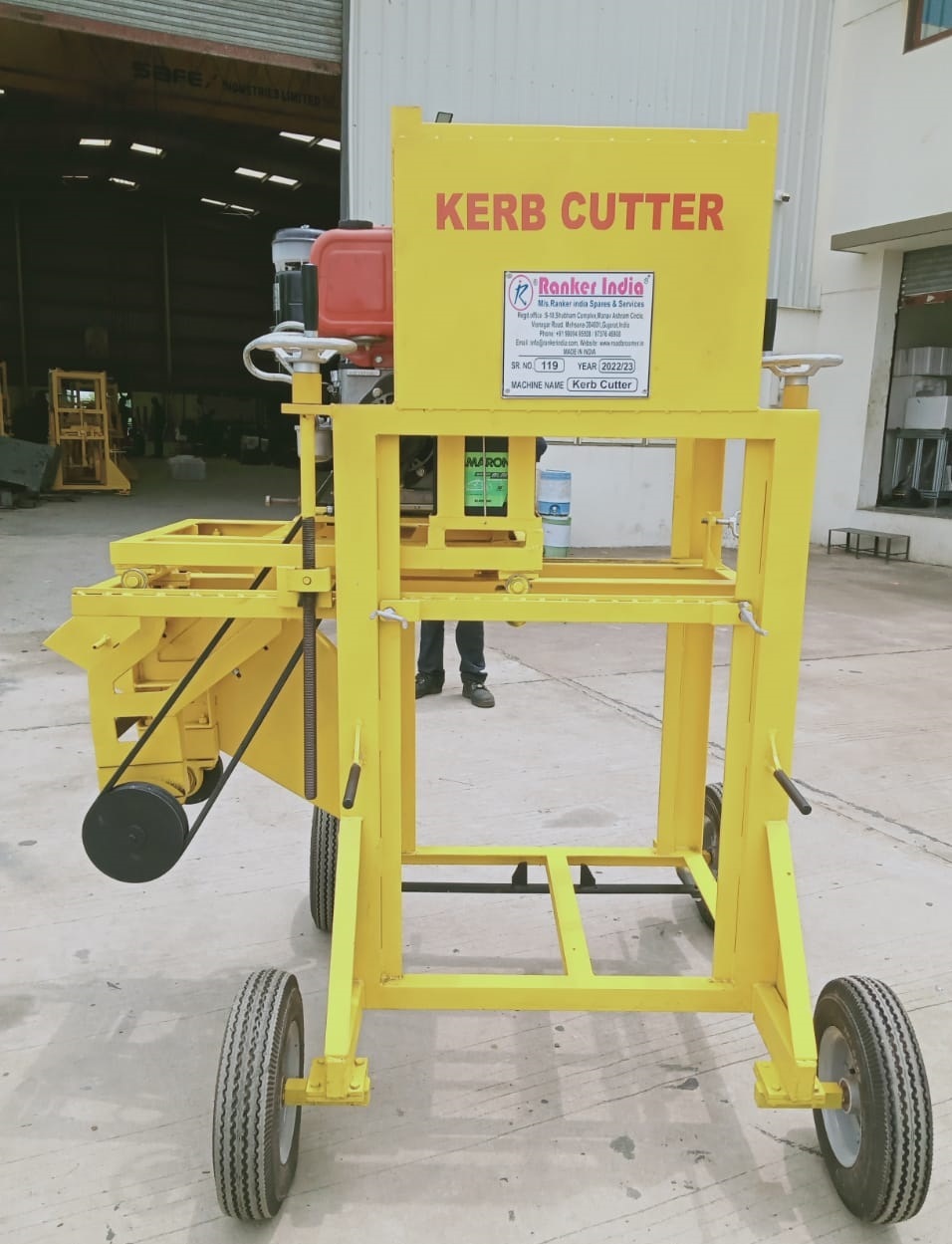 Manual Kerb Cutter Machine
