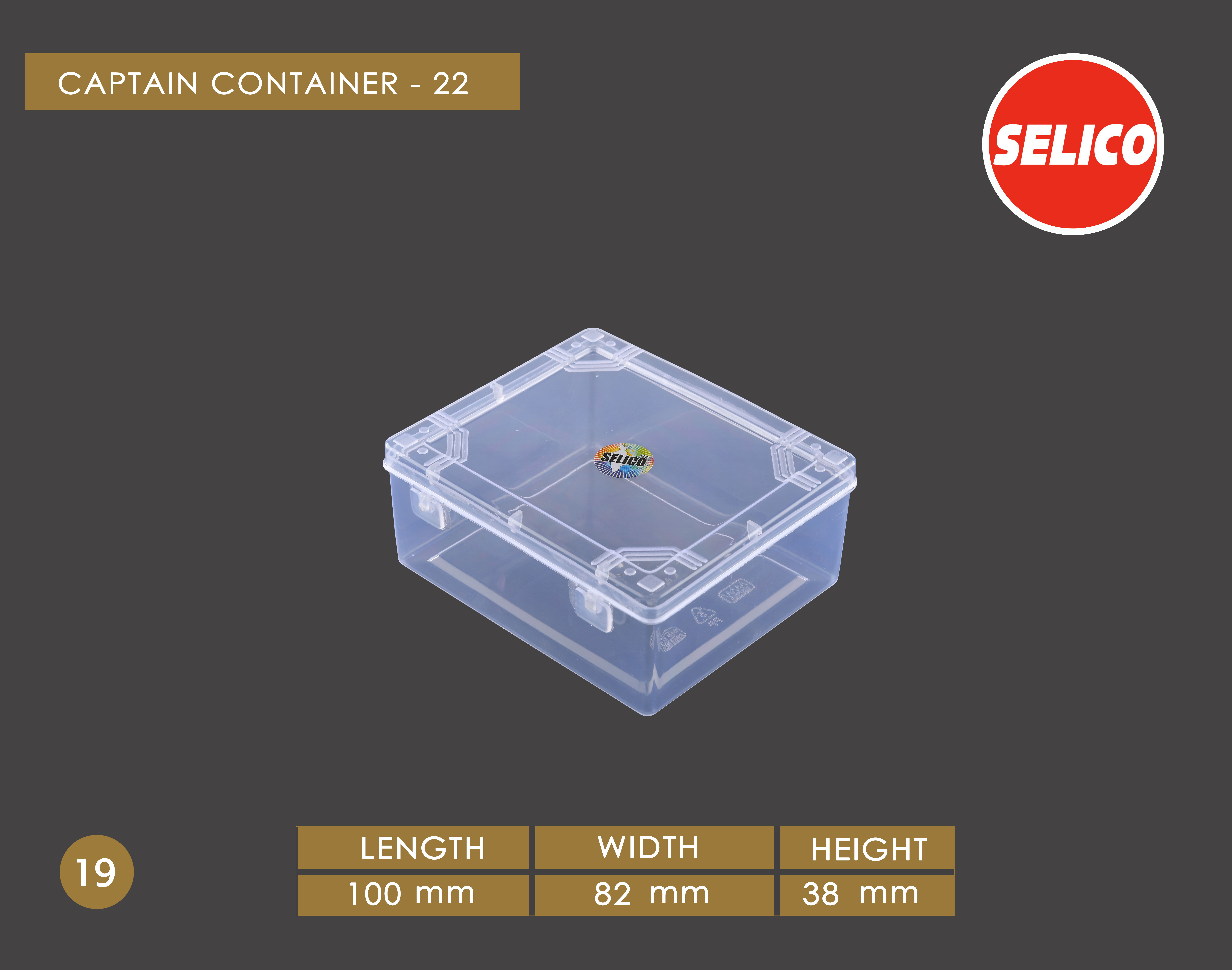 Folding Commander Plastic Box Series