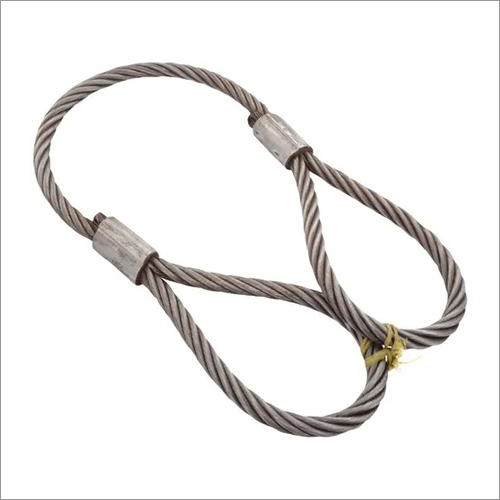 Steel Sling Wire Rope - Steel, Diameter 1-10 mm, Grey | High Strength, Fiber-Core Flexibility, Abrasion Resistant, 200-20000 Kg Capacity