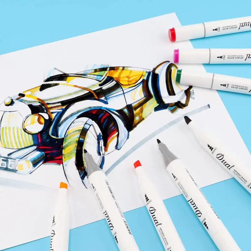 Art Marker Set Available Color: White