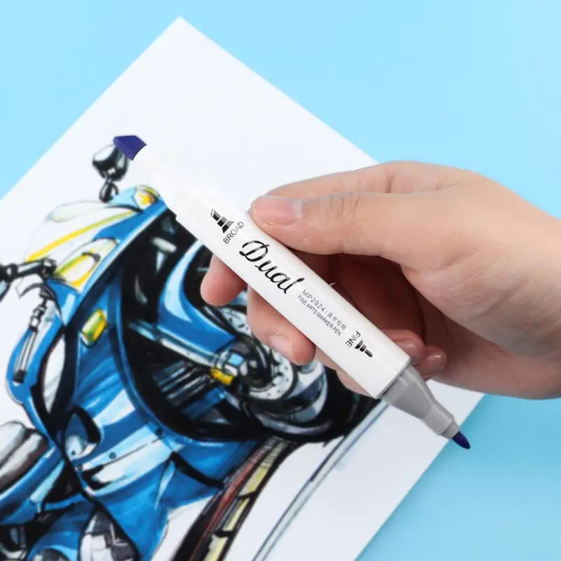 Art Marker Set Available Color: White
