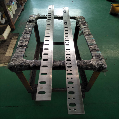 Nc Cut-off Blade - Metal, 2240x30x8mm, Silver | Customizable Dimensions For Precision Cutting Of Corrugated Cardboard
