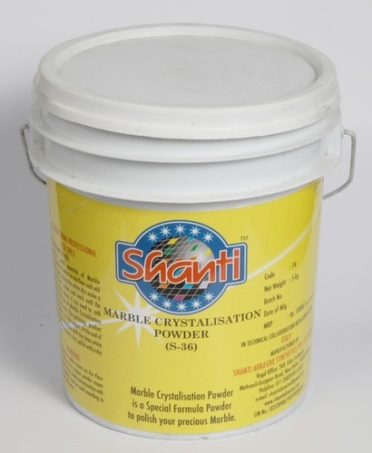 बफिंग कम्पाउंड्स Cp-74 मार्बल सुपर क्रिस्टलाइजेशन पाउडर