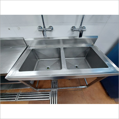 Ss Two Sink Unit - Application: Commercial