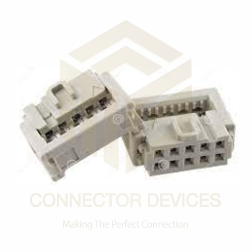 Idc Connector - Pvc Material, 2.77 Mm Size, Blue Color | Male Plug, Designed For Telecom/data/network Applications