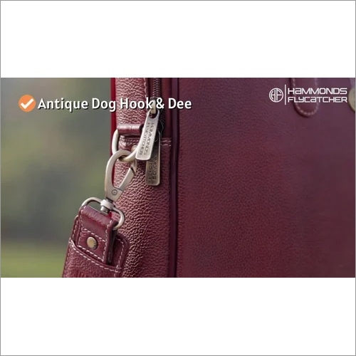 Hammonds Flycatcher - Leather Messenger Bag | Unisex Design, Solid Brown Color, Comfortable Shoulder Style, 1-year Warranty