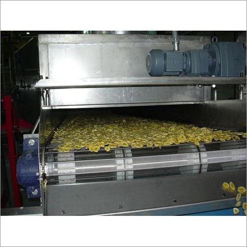 Banana Chips Frying Machine - 220 Volt, High Efficiency with Automatic Discharge | Compact Structure, Low Noise, Advanced Water-Oil Mix Technology