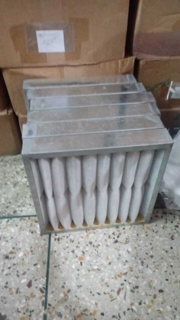 Ahu Pre Filter - Galvanized Steel, 20x20x6 Inches, White | Efficient Fine Filtration, Washable Media, High Dust Holding Capacity