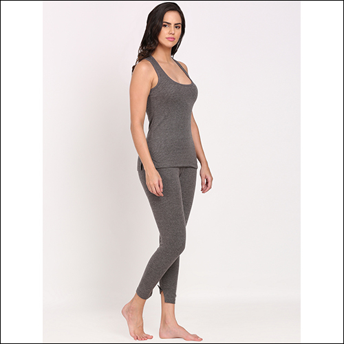 Dark Gray Touchwool 1530 Grey Sleevless