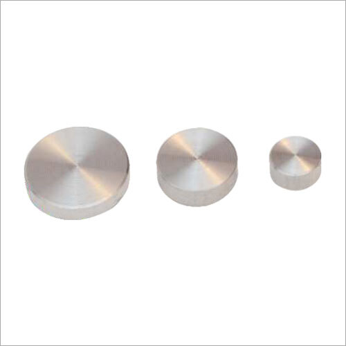 S S Round Mirror Cap - Stainless Steel, Silver | Industrial & Commercial Application, Durable Screen Netting Material
