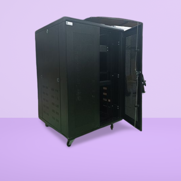 Tarkus Floor Standing 24u Width 800mm Depth 800mm Server Rack - Material: Steel