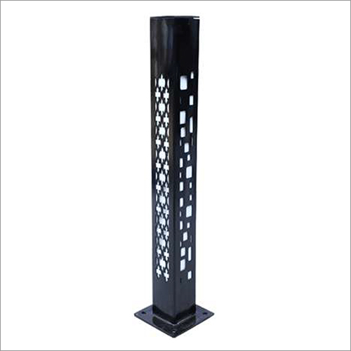 ब्लैक 1000 एमएम बोलार्ड लाइट