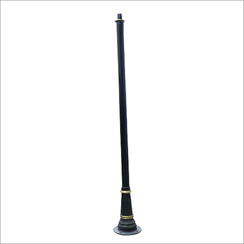 Black 4000 Mm Cast Iron Light Pole