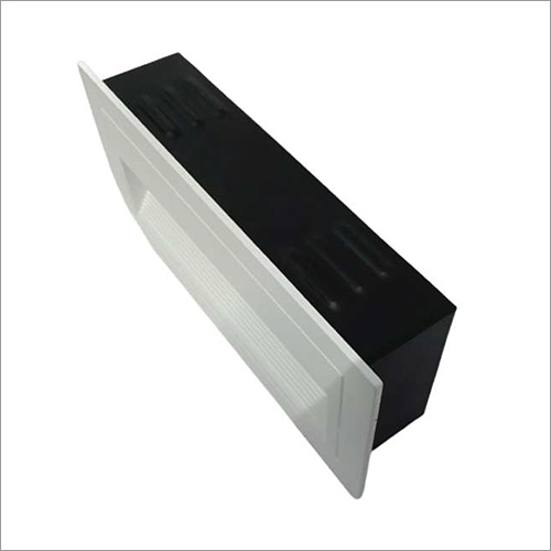 White 6w Wall Recessed Step Light