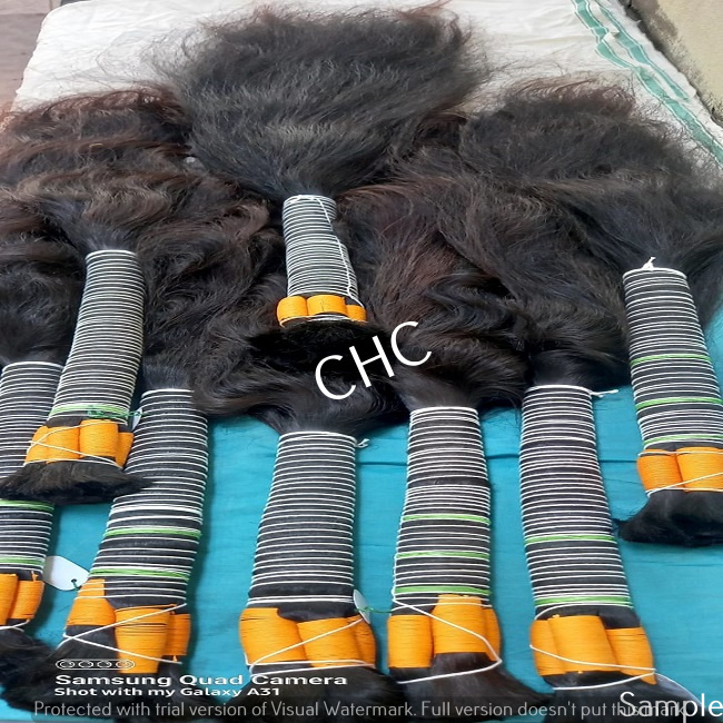 Raw Virgin Single Drawn Human Hair Application: Profesional
