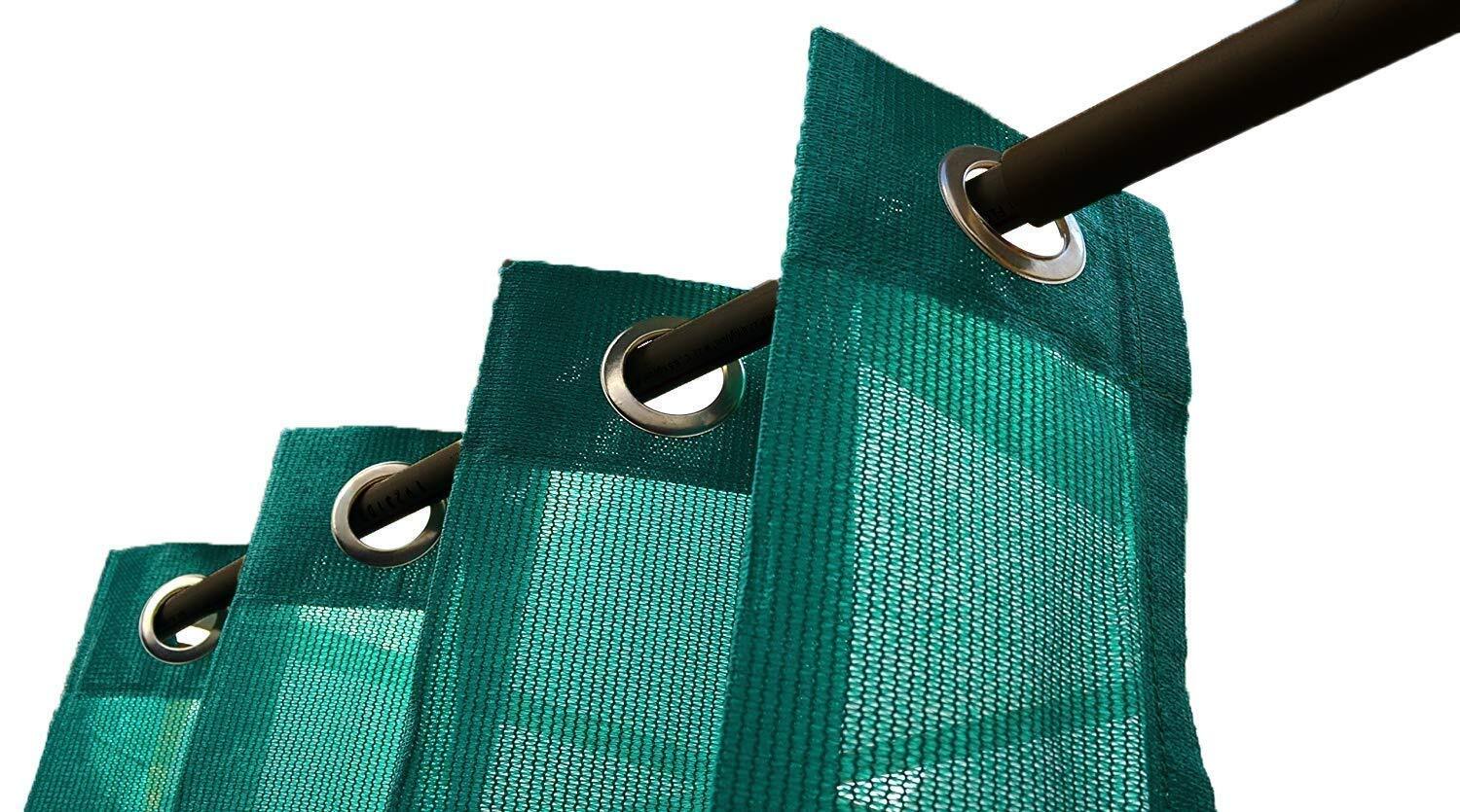 Curtain Decoration Net - Hdpe 100% Virgin Quality, Customized Length, Regular Colors Including Beige, Pink, Green, Soft 75%-90% Shade, 100-200 Gsm