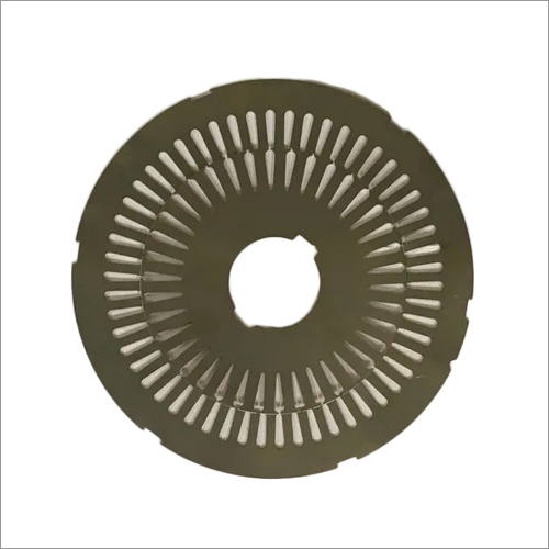 Six Pole Motor Stamping - CRC Material, Polished Surface Treatment | Precision Engineered Lamination Solutions for Diverse Applications