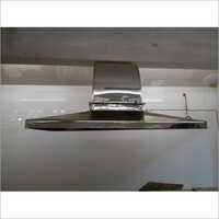 स्टेनलेस स्टील कमर्शियल किचन चिमनी हुड