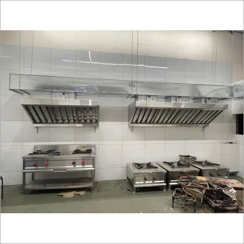 Ss 304 Hood With Filters Installation Type: Wall Mounted
