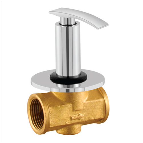 25mm Flush Valve - Brass Material, 25 mm Size , Silver Color, Multiple Size Options Available